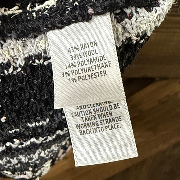 ST JOHN Wool Blend Tweed Cardigan & Dress Set - Picture 16 of 16